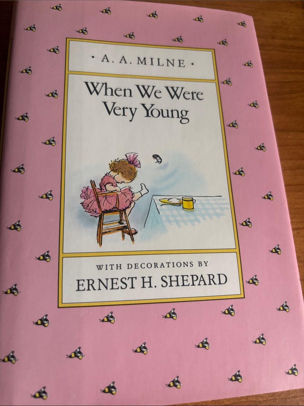 When We Were Very Young children's poetry by A. A. Milne